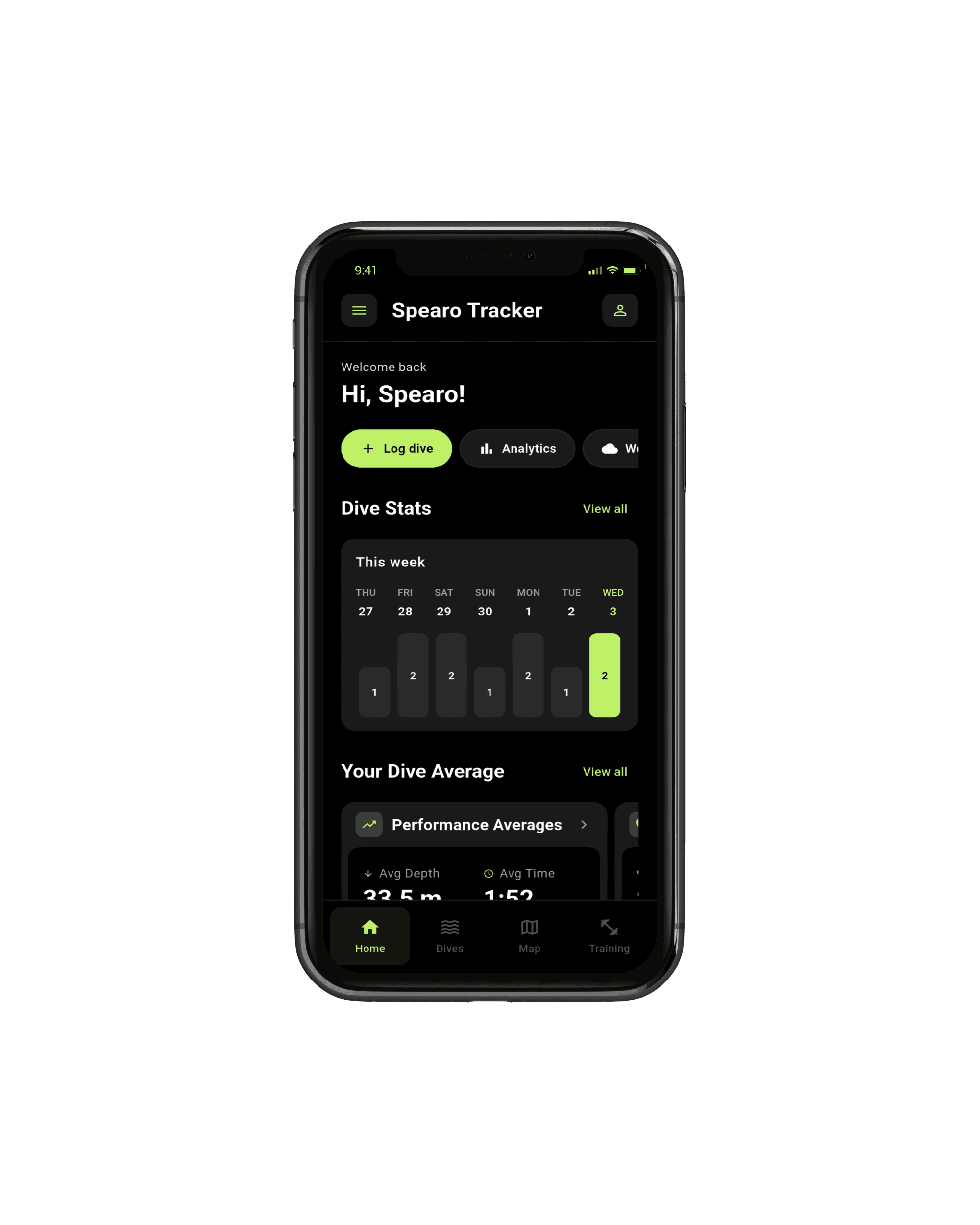 Spearo Tracker screenshot 1